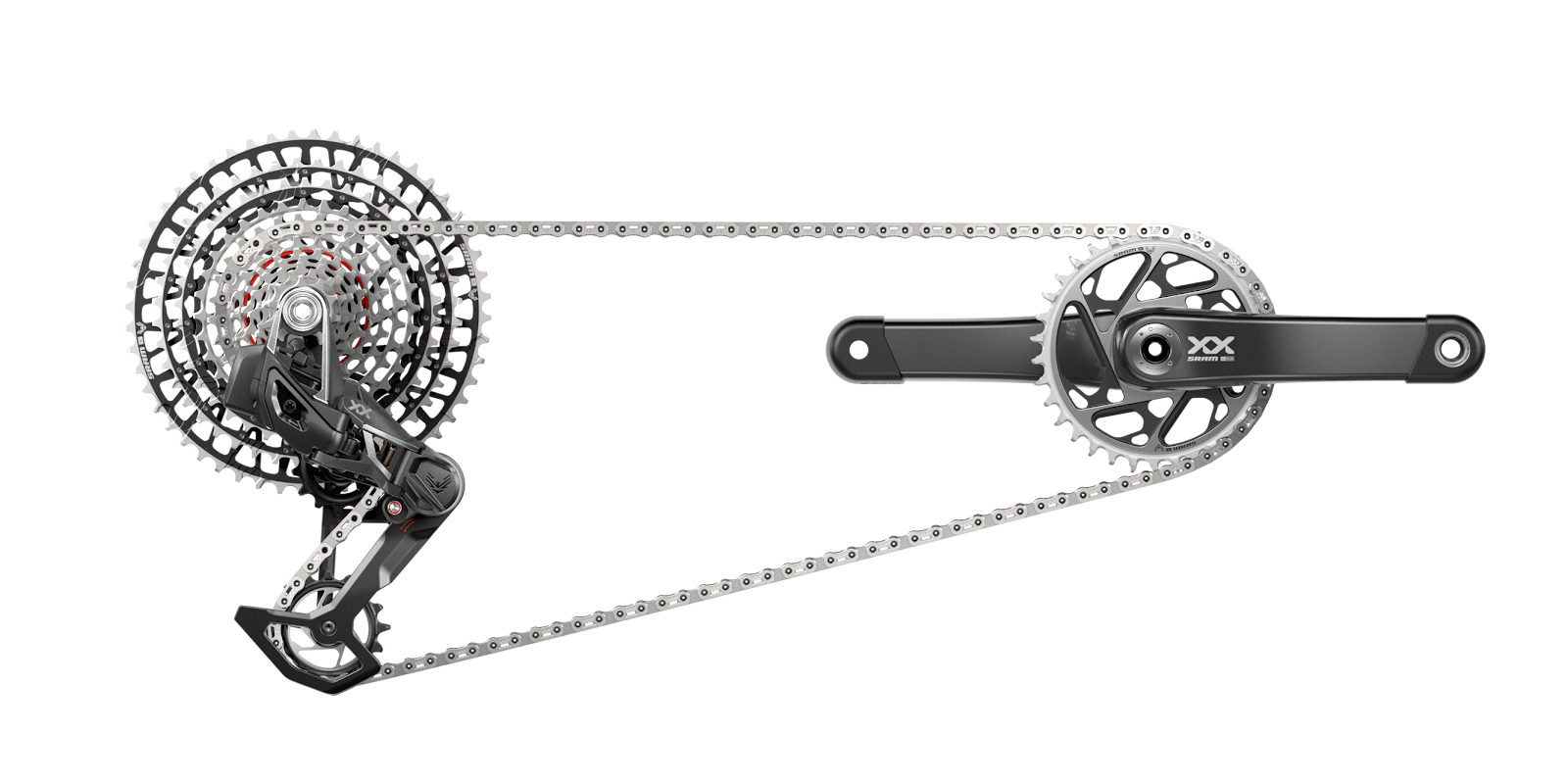 Sram XX SL, lo último en tecnología inalámbrica.