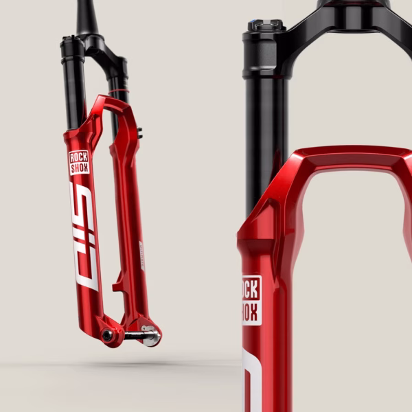 RockShox estrena amortiguadores Deluxe y color Electric Red en sus suspensiones tope de gama