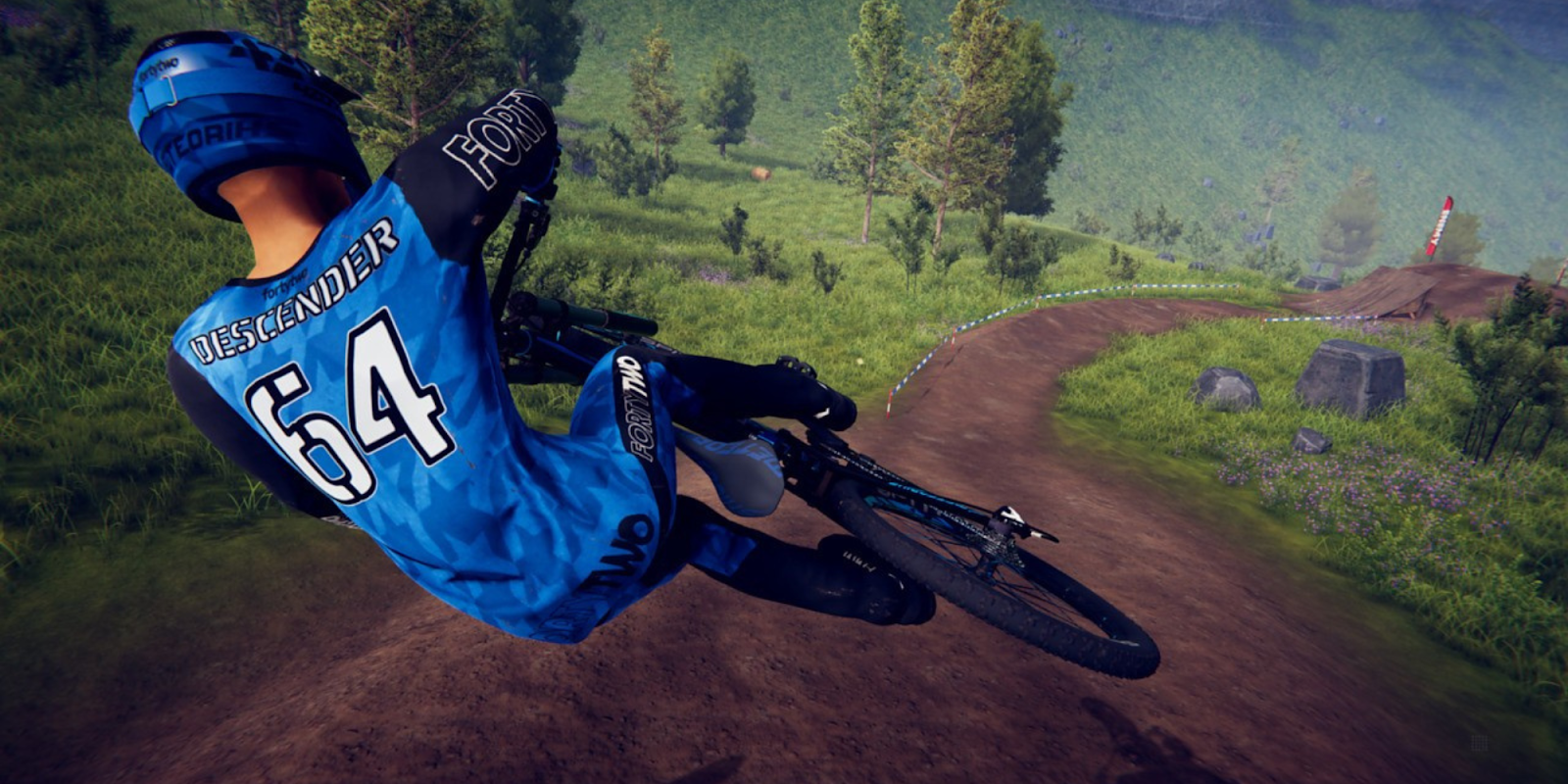 Juegos de cicslismo: Descenders: Acción y Descensos Procedurales